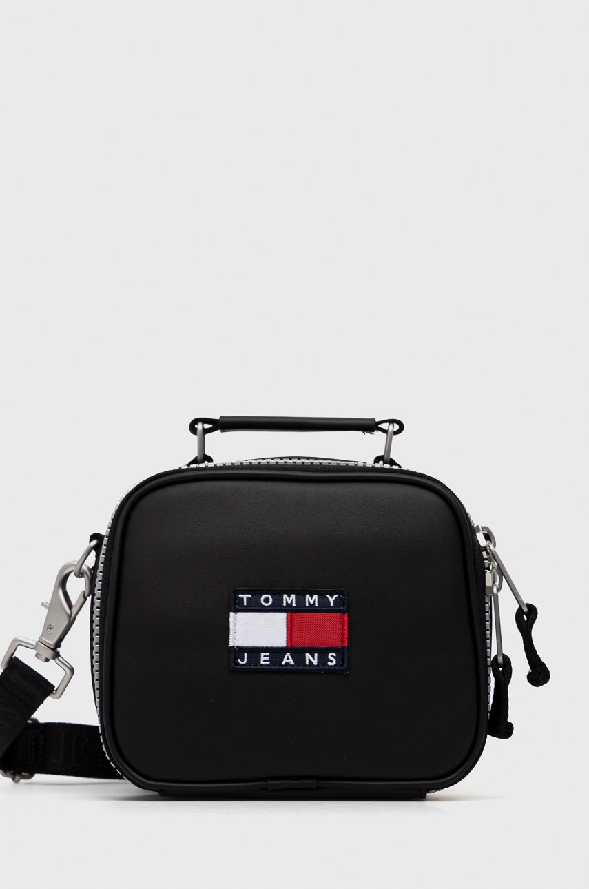 

Чанта Tommy Jeans в черно, Черен