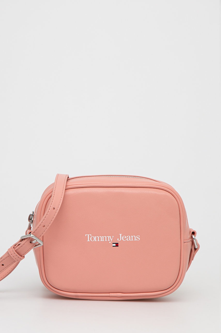 

Чанта Tommy Jeans в розово, Розов