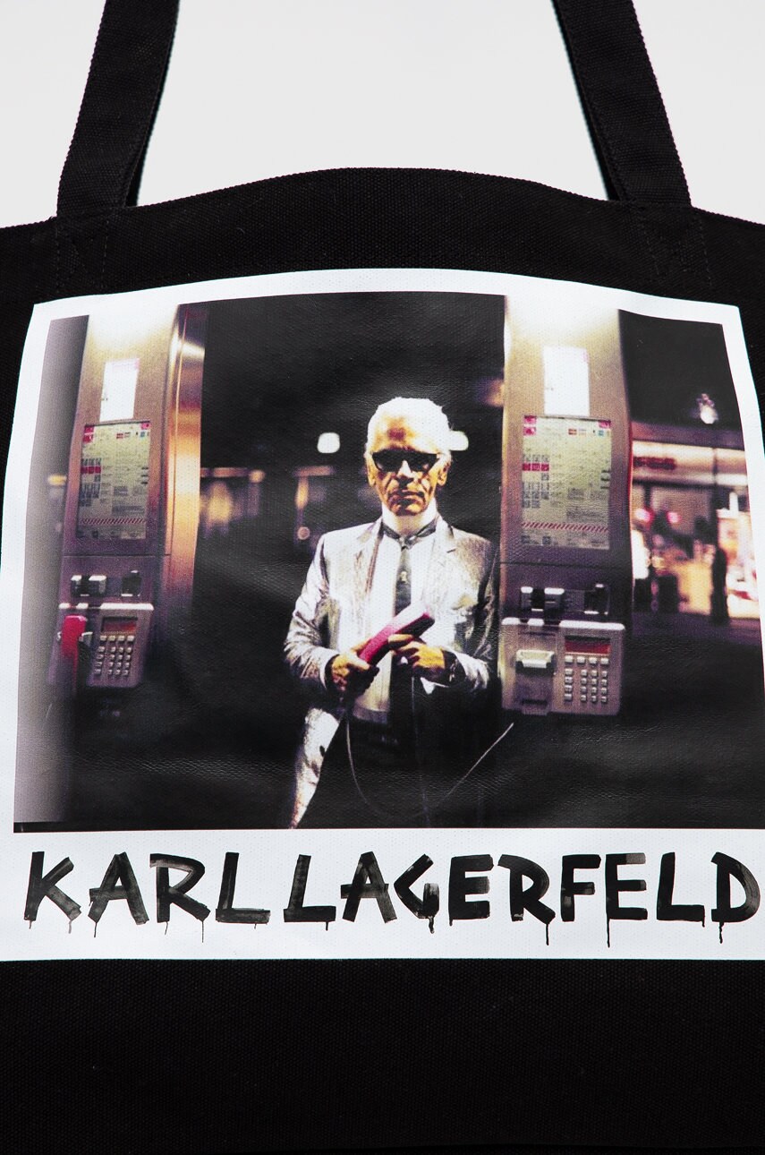 

Сумочка Karl Lagerfeld колір чорний