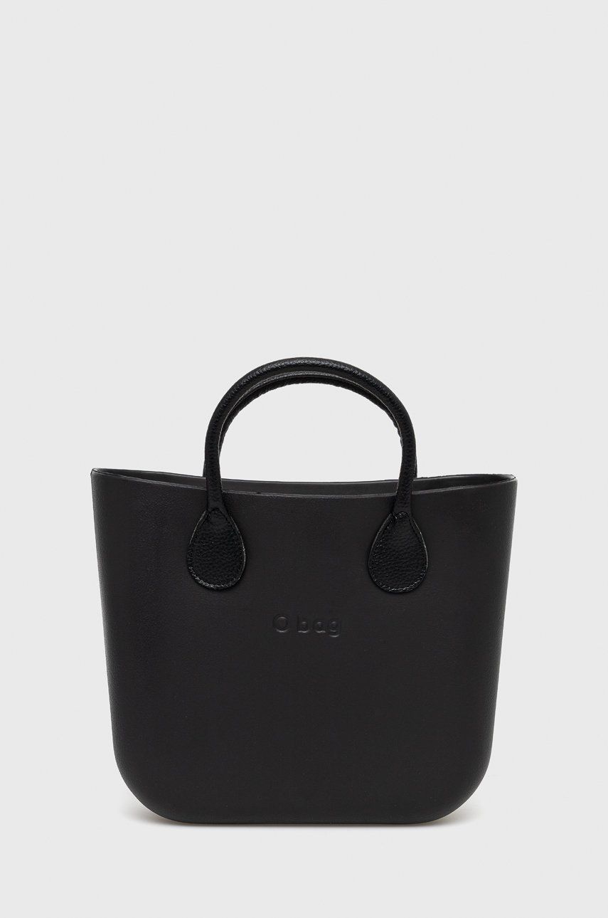O bag poseta culoarea negru image5
