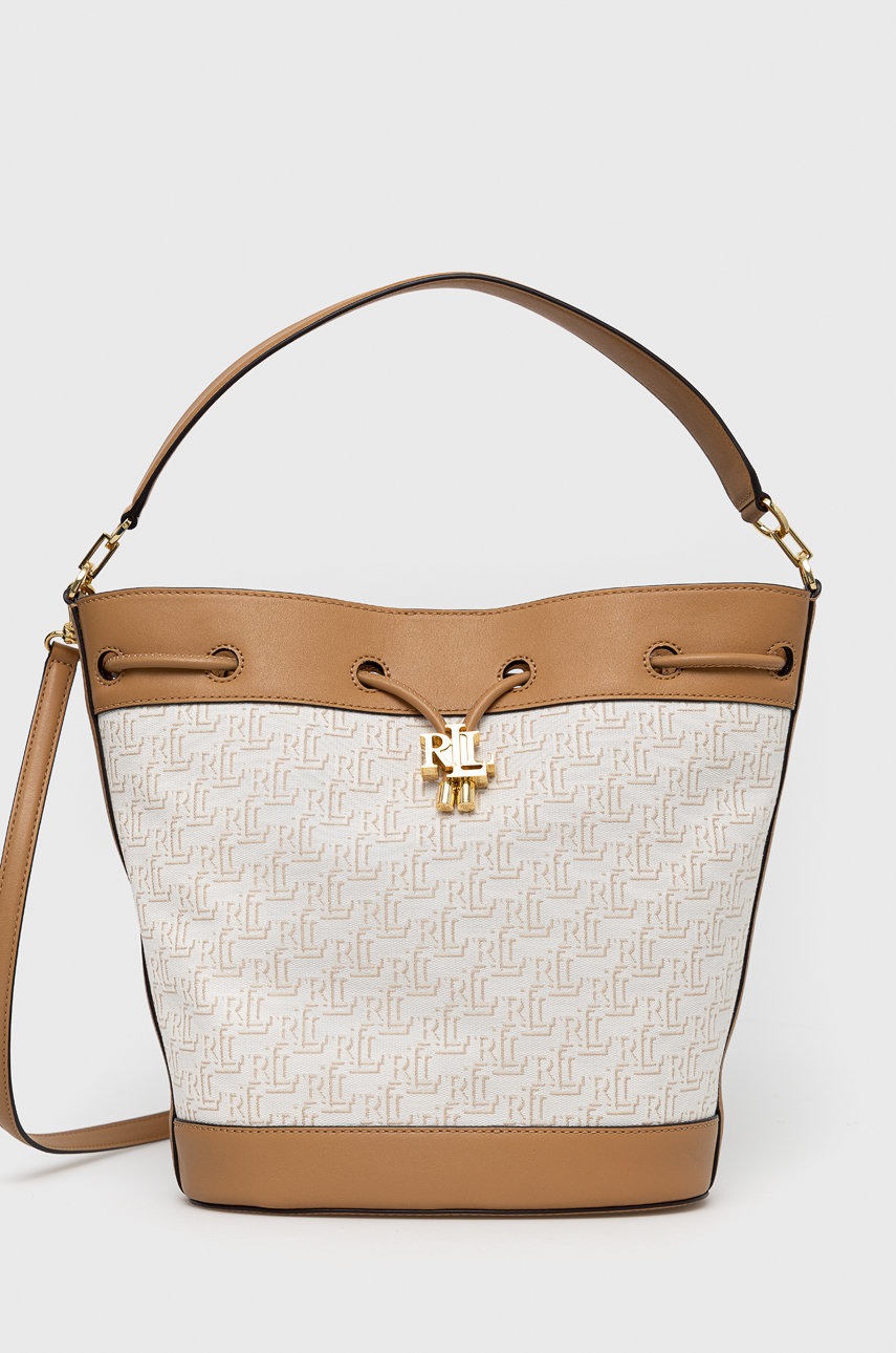

Чанта Lauren Ralph Lauren в бежово, Бежов