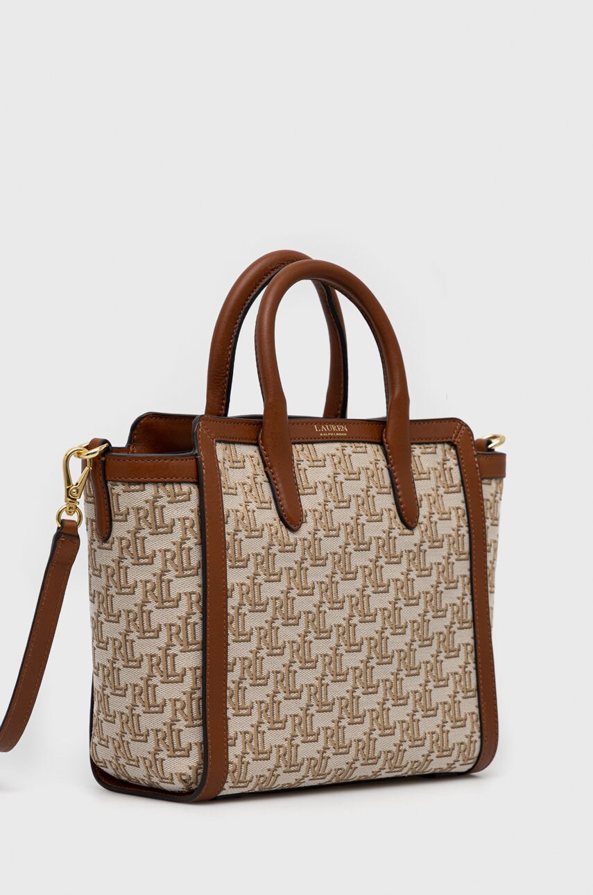 

Сумочка Lauren Ralph Lauren колір коричневий