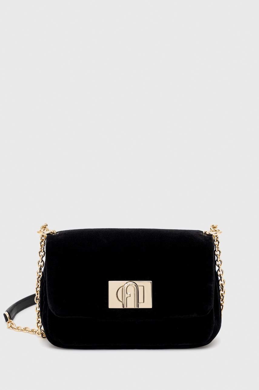 

Чанта Furla в черно, Черен