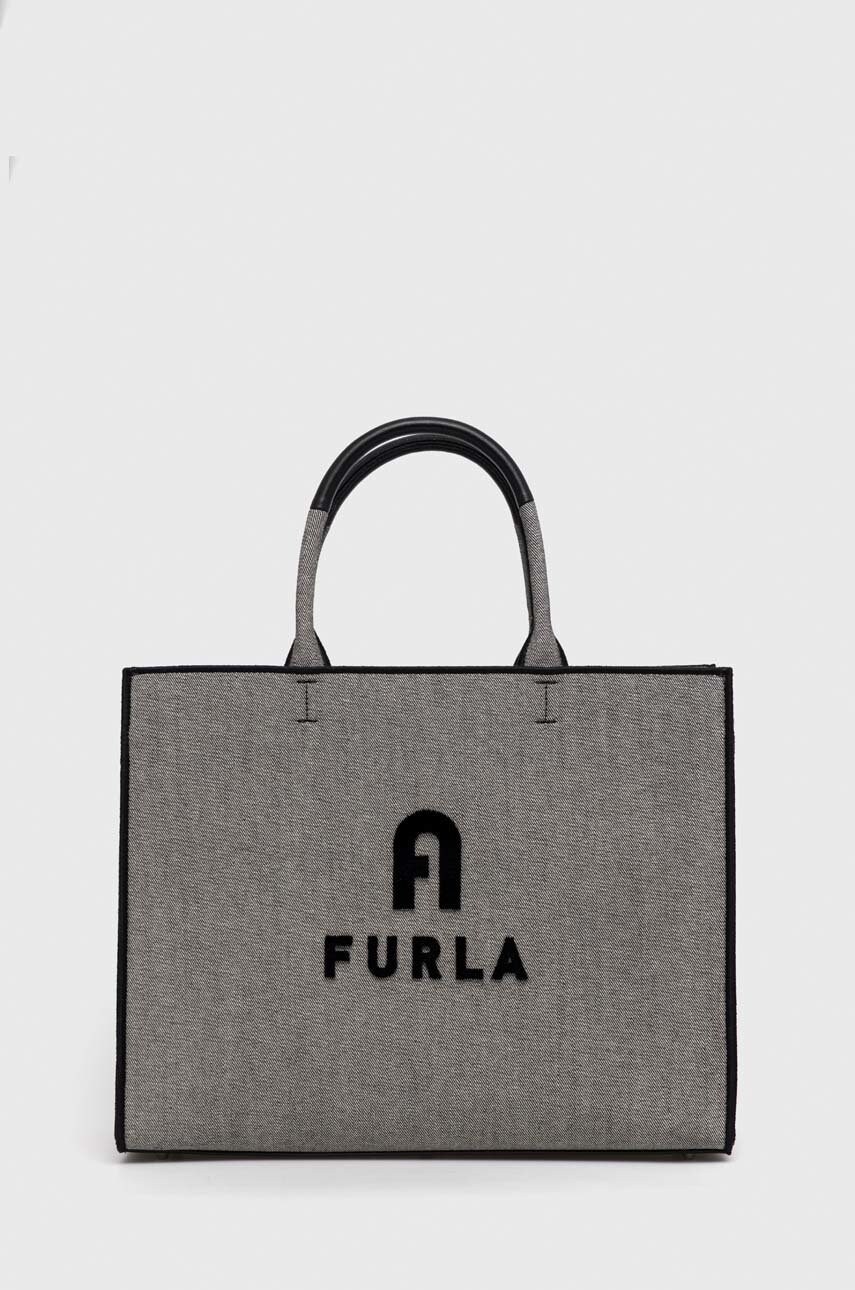 

Чанта Furla opportunity в сиво, Сив