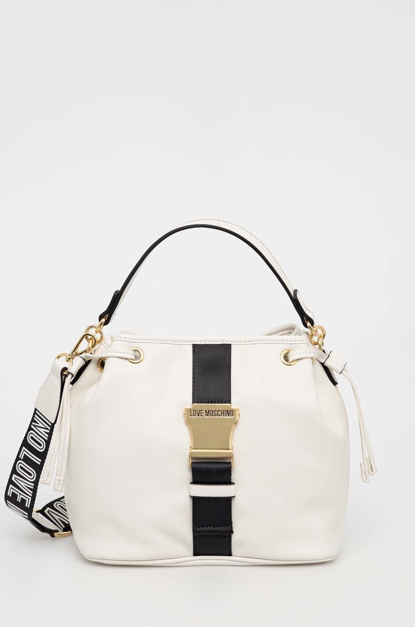 

Чанта Love Moschino в бежово, Бежов