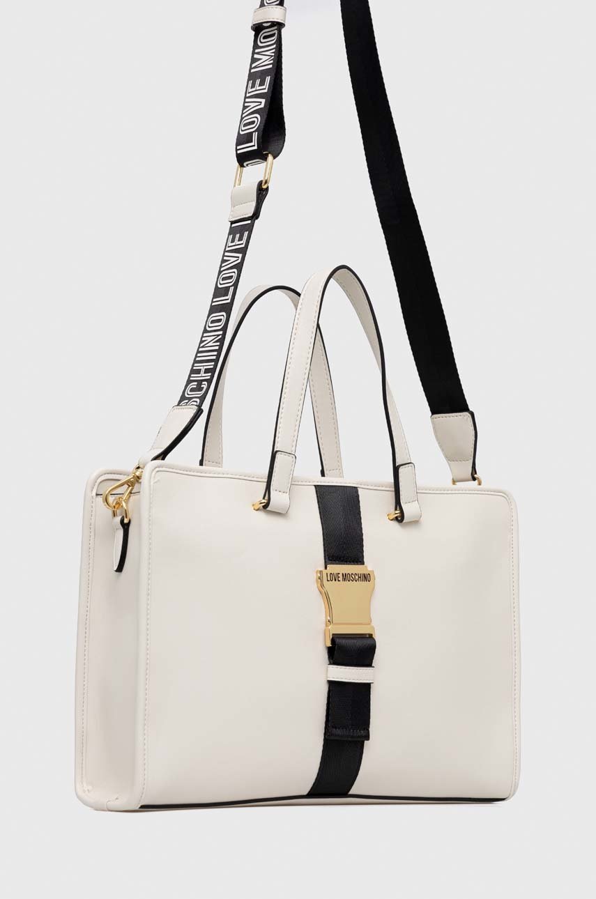 

Сумочка Love Moschino колір білий