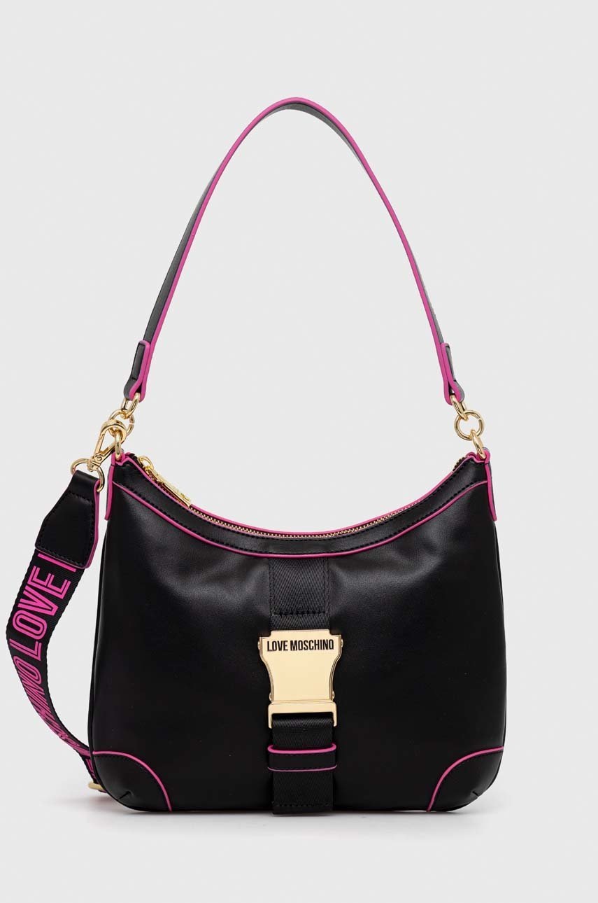 

Чанта Love Moschino в черно, Черен
