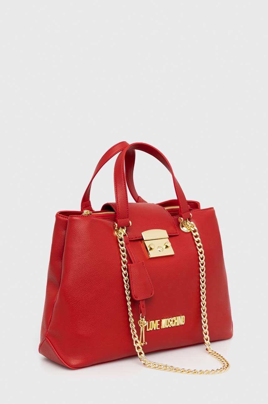 

Сумочка Love Moschino колір червоний