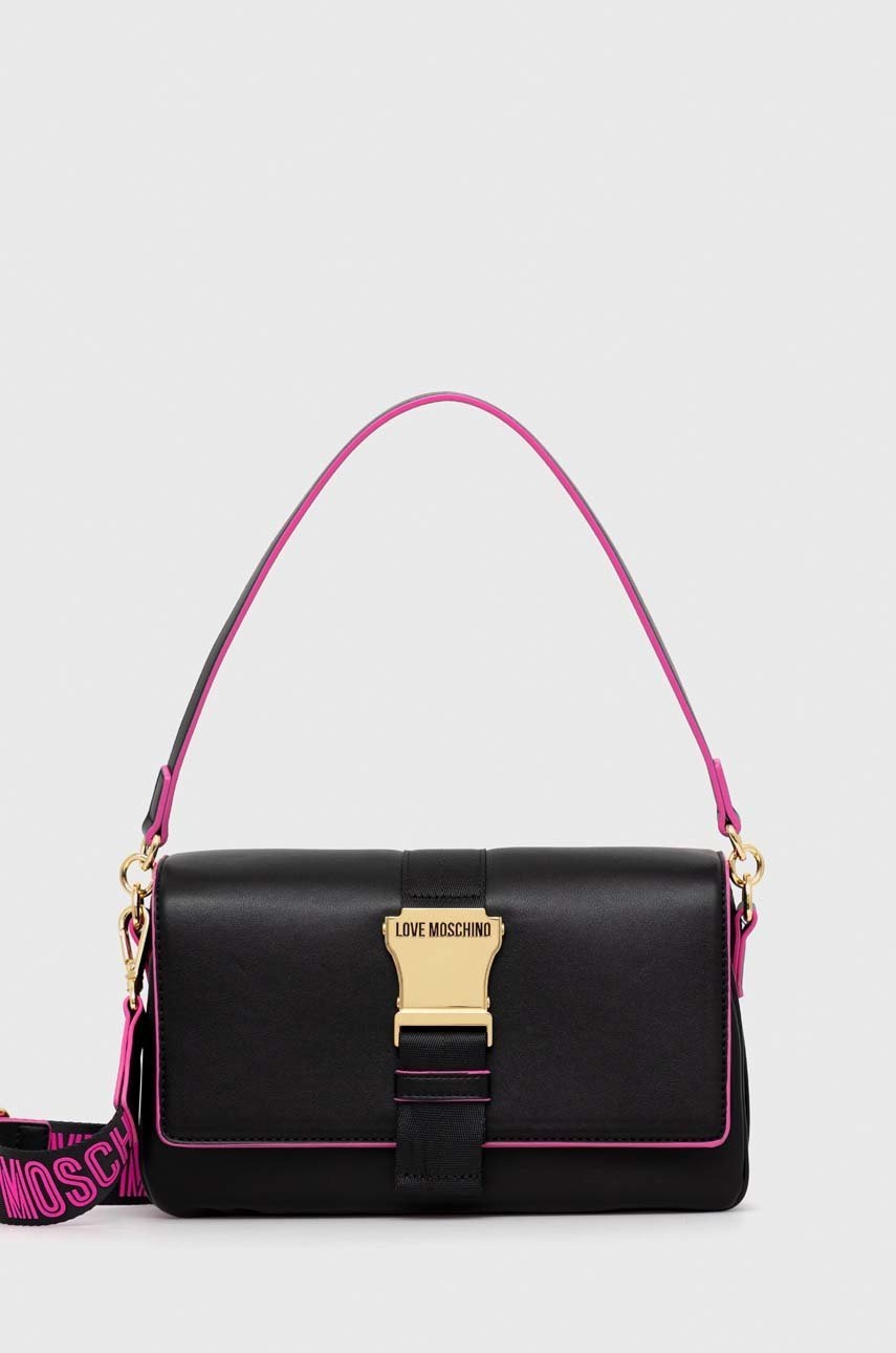 

Чанта Love Moschino в черно, Черен