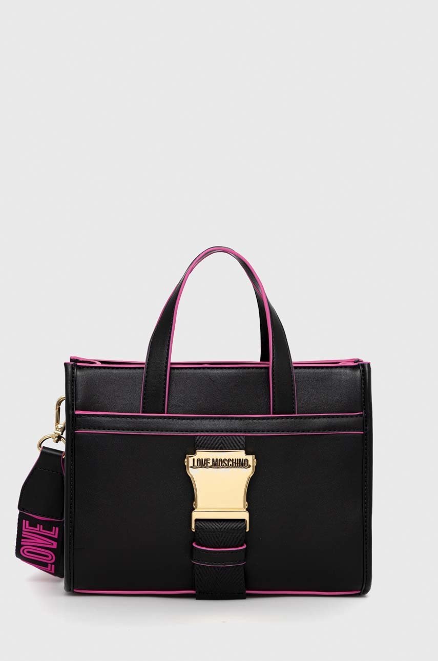 

Чанта Love Moschino в черно, Черен