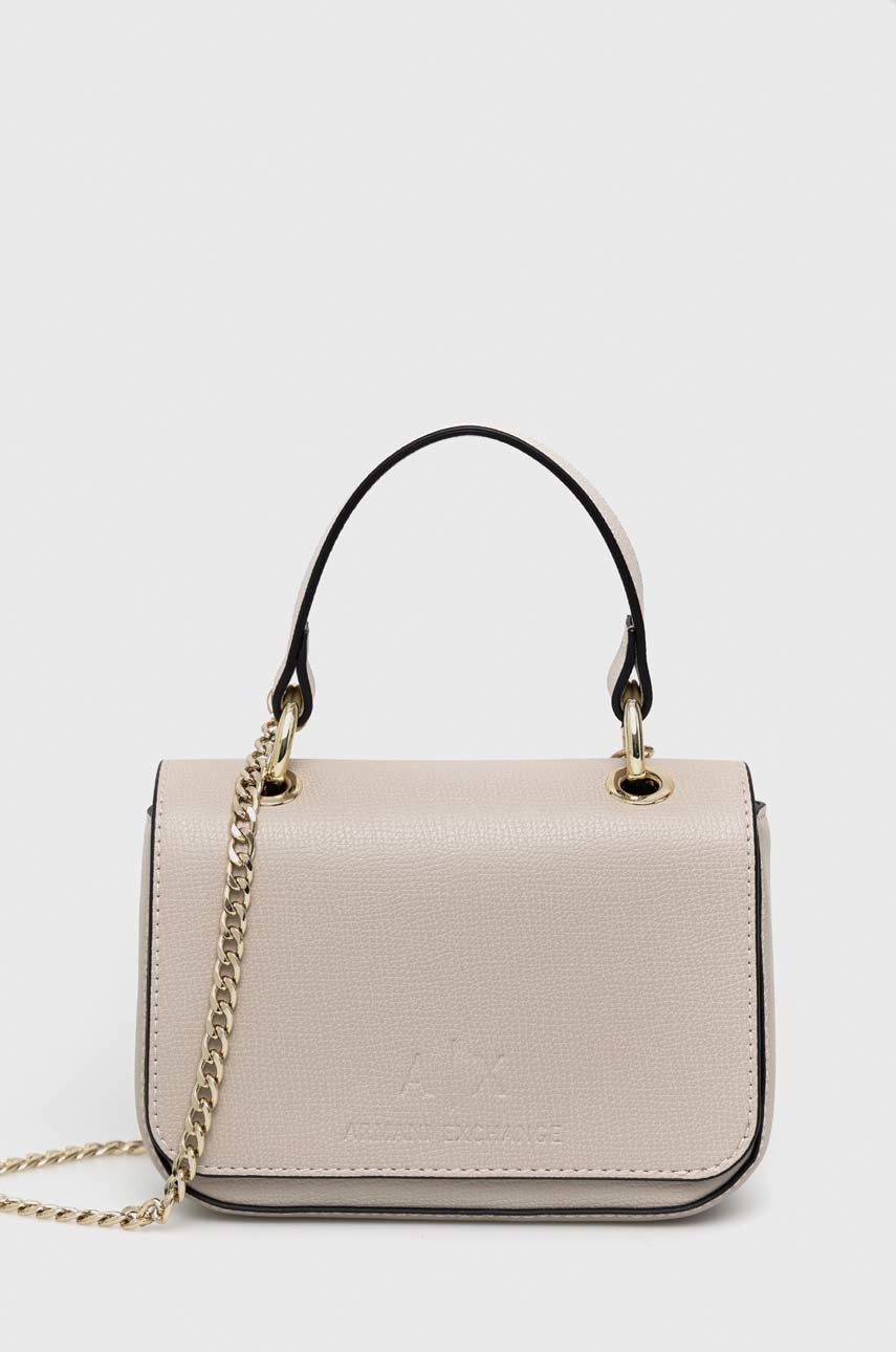 

Чанта Armani Exchange в бежово, Бежов