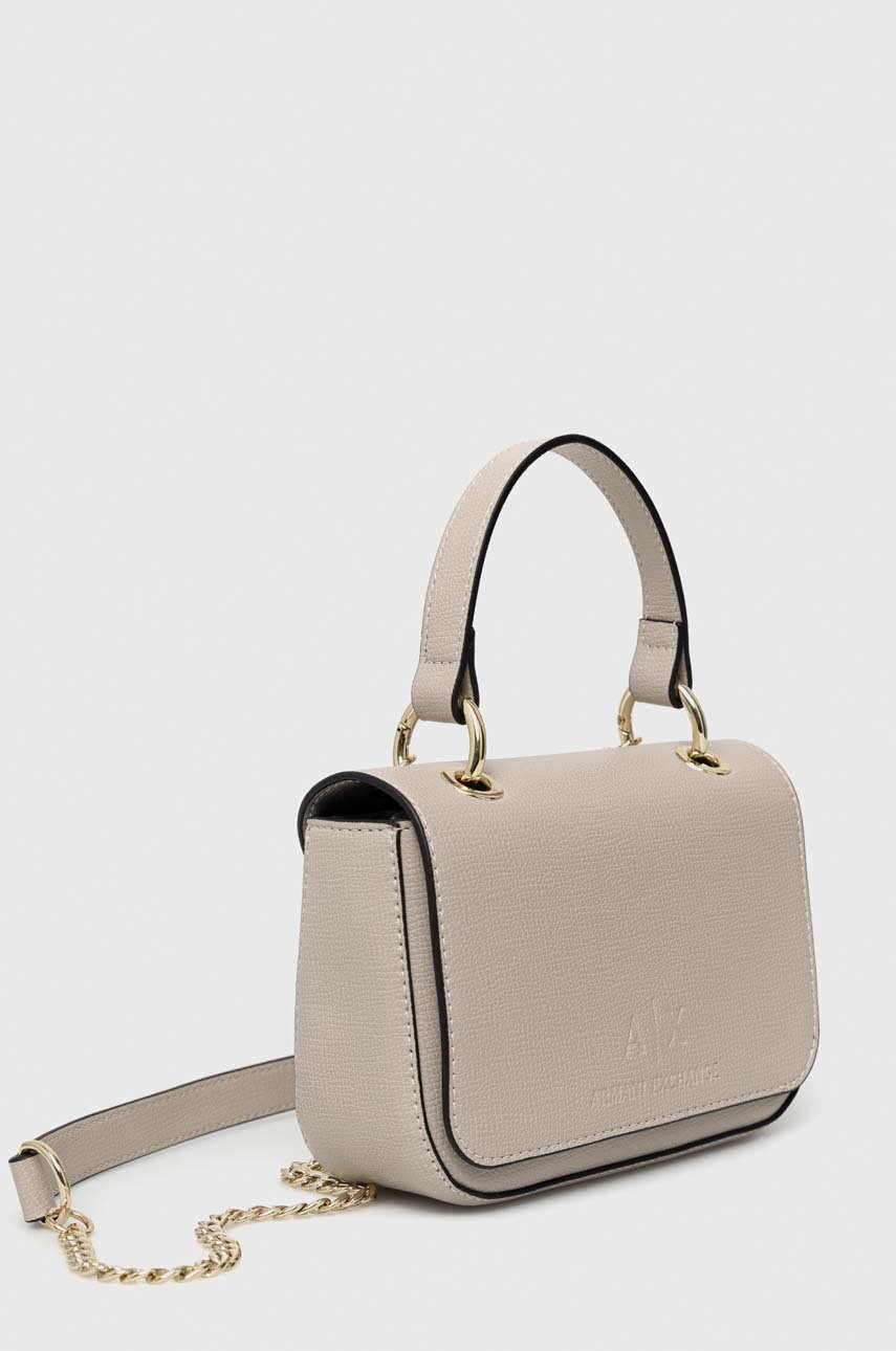 

сумочка Armani Exchange колір бежевий