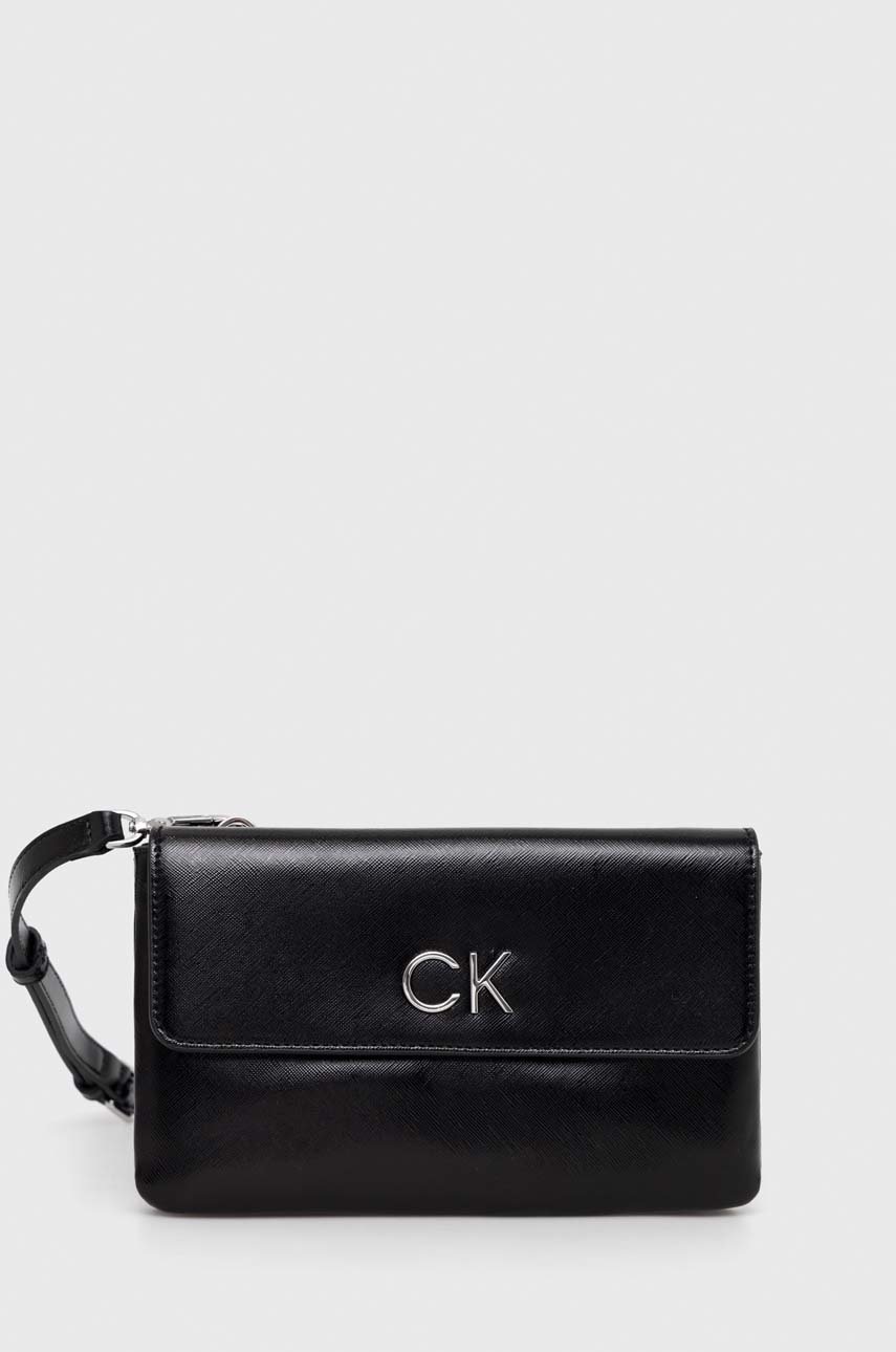 

Чанта Calvin Klein в черно, Черен