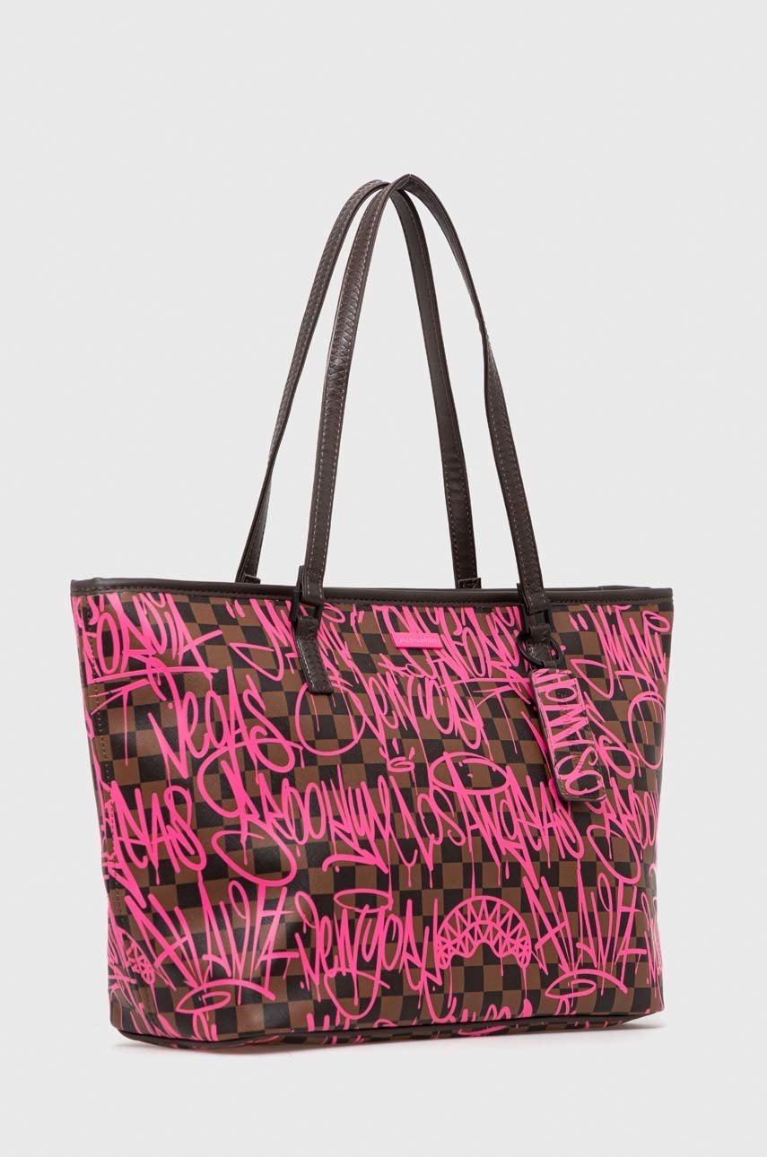 

Сумочка Sprayground колір рожевий