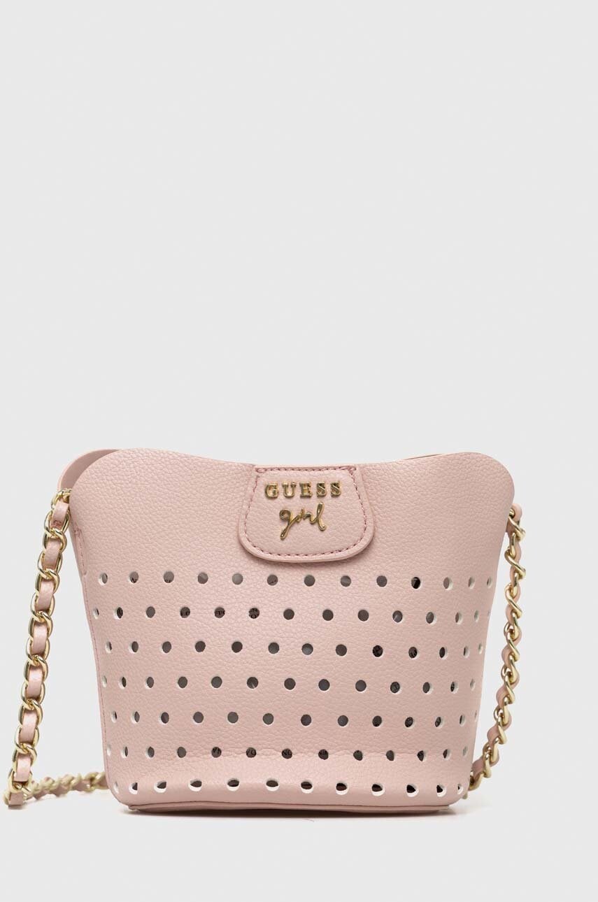 

Детска чанта Guess в розово, Розов