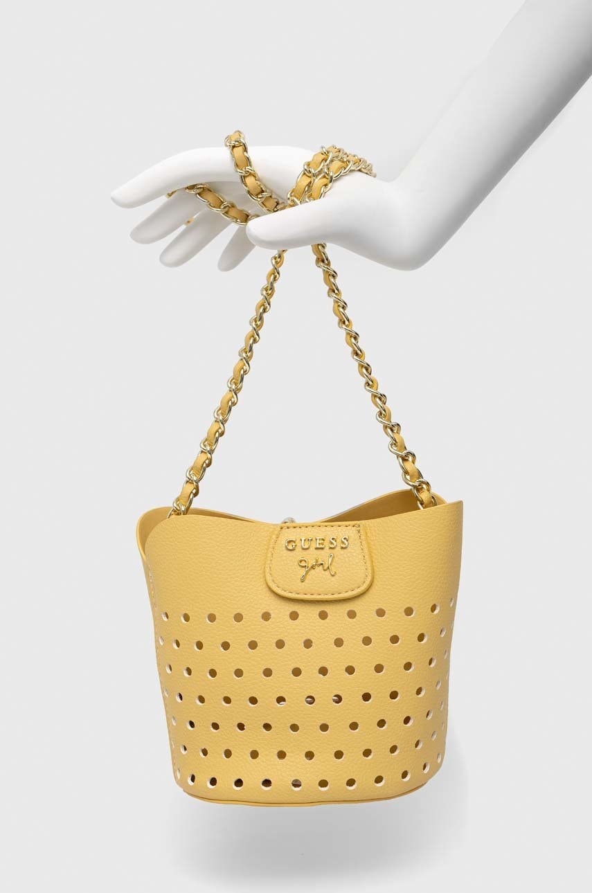 

Дитяча сумочка Guess колір жовтий