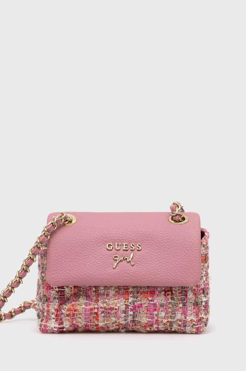 

Дитяча сумочка Guess колір рожевий