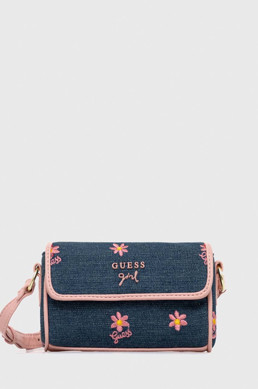 

Детска чанта Guess в тъмносиньо, Тъмносин