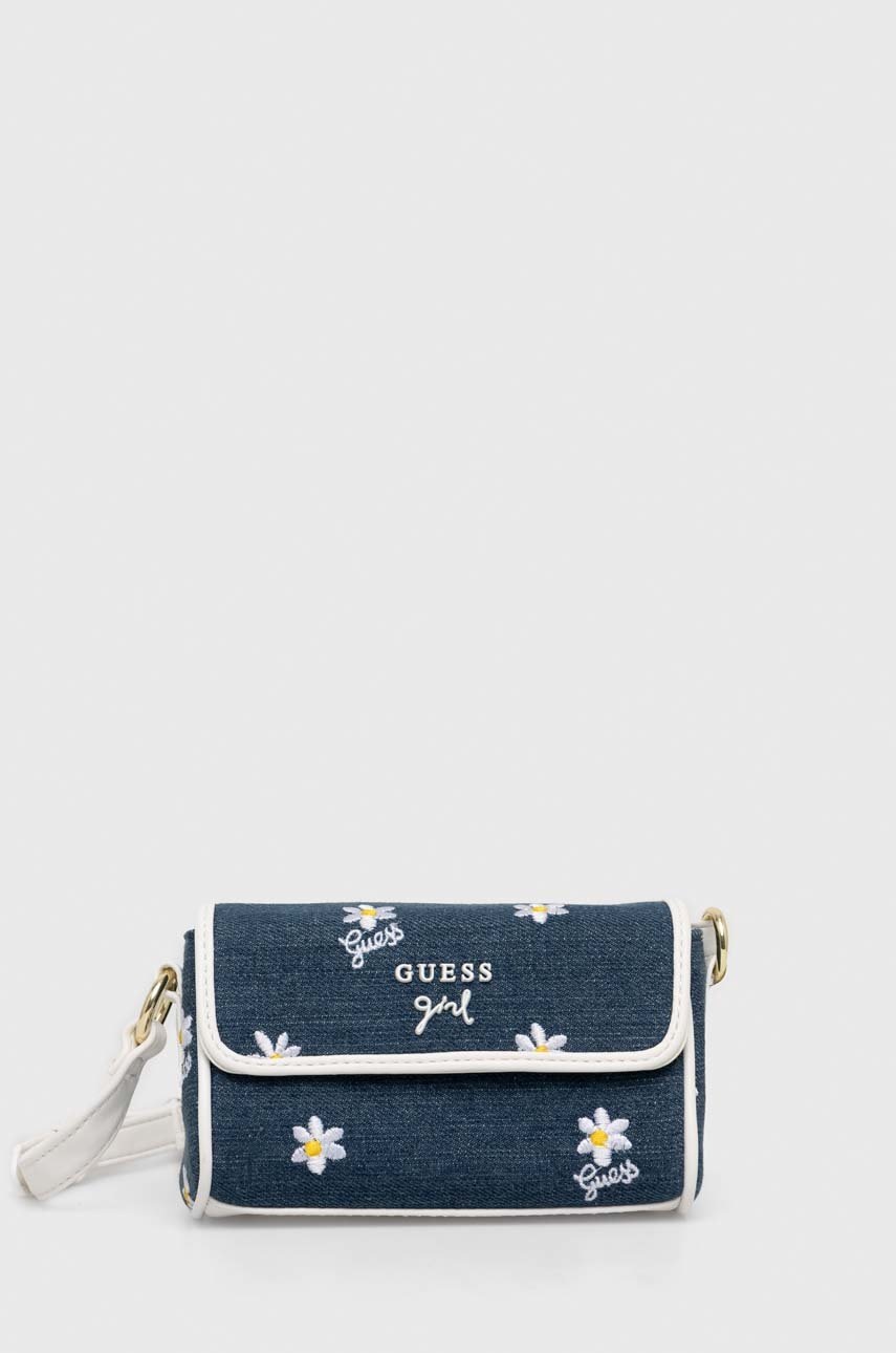 

Детска чанта Guess в тъмносиньо, Тъмносин
