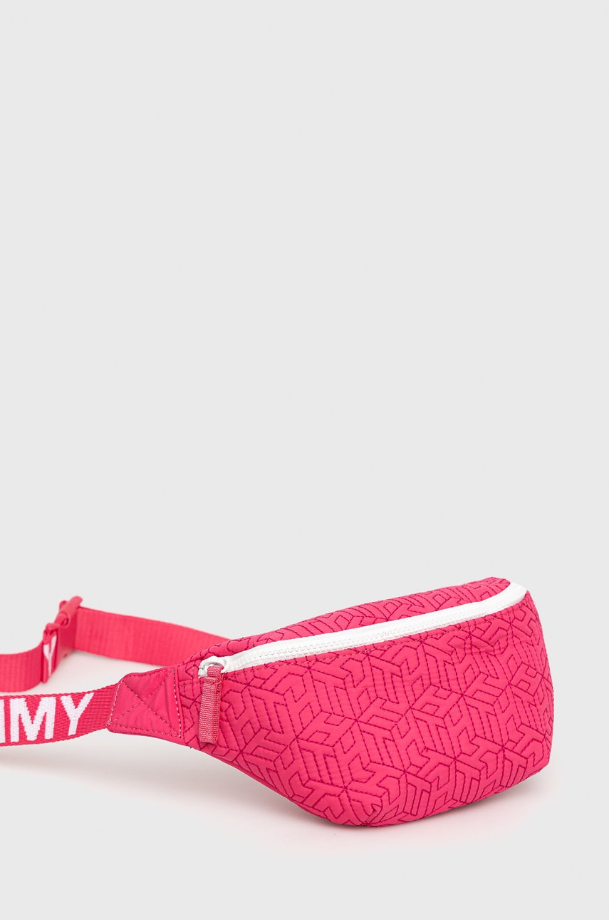 

Дитяча сумка на пояс Tommy Hilfiger колір рожевий