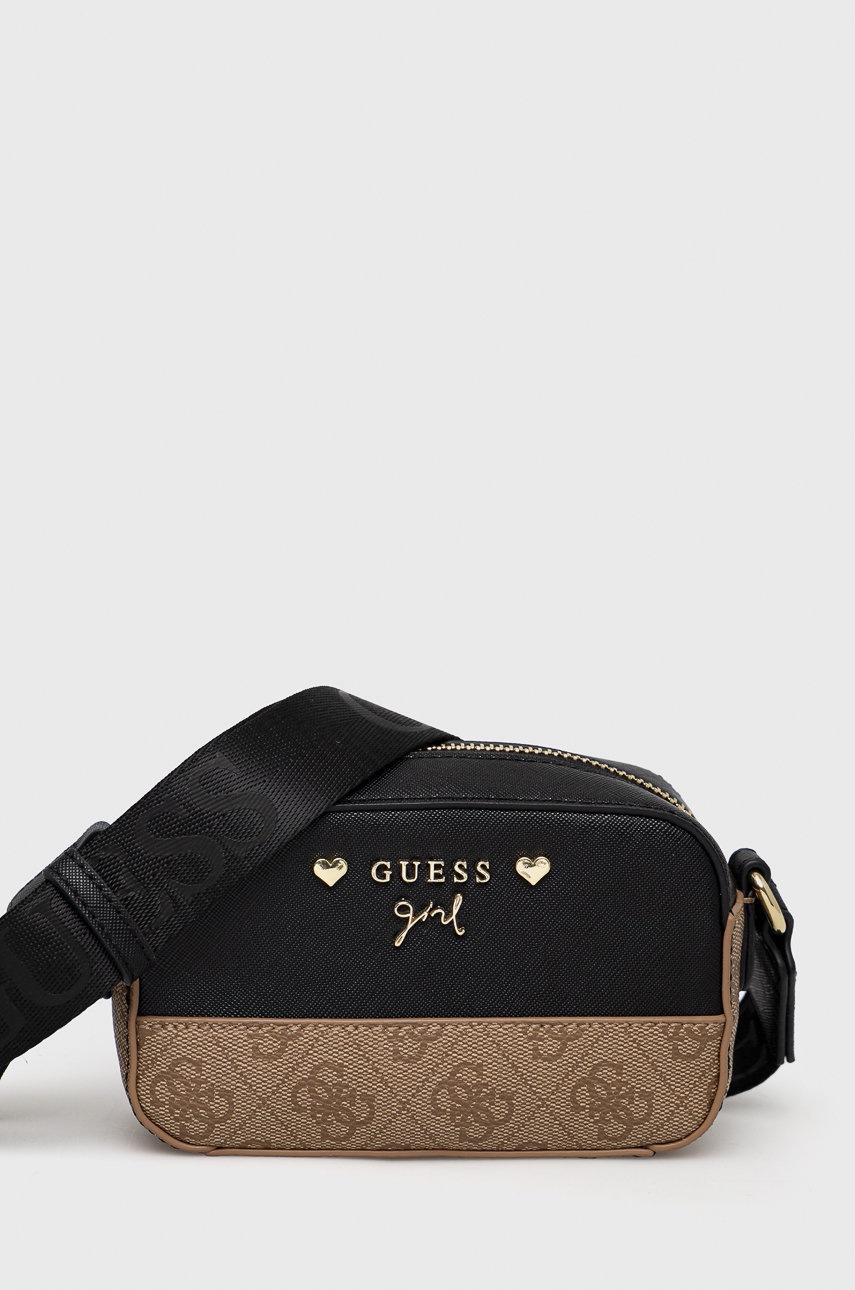 

Детска чанта Guess в черно, Черен