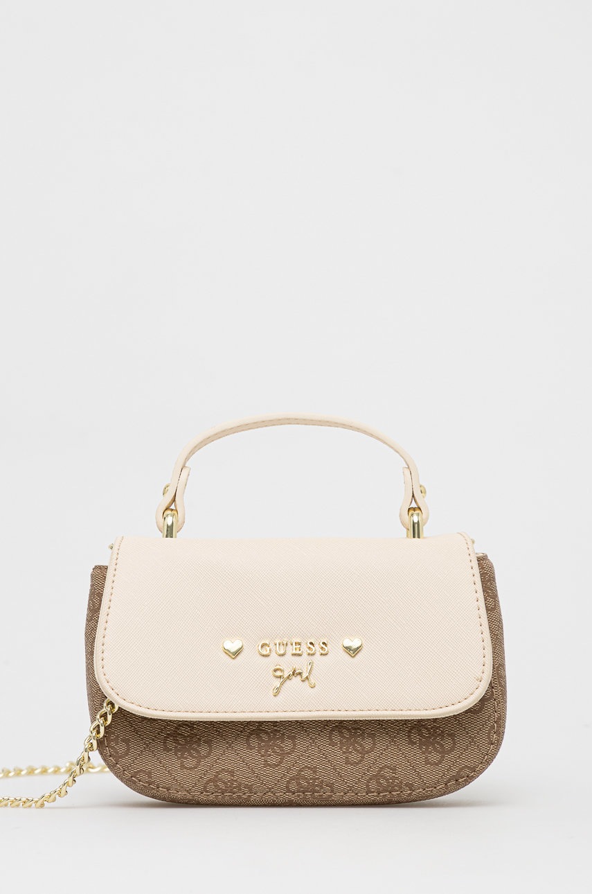 

Детска чанта Guess в бежово, Бежов