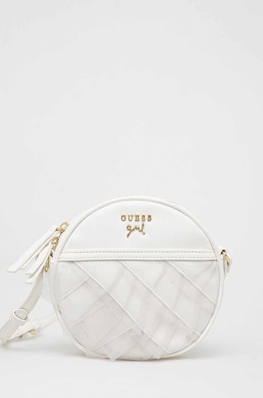 

Детска чанта Guess в бяло, Бял