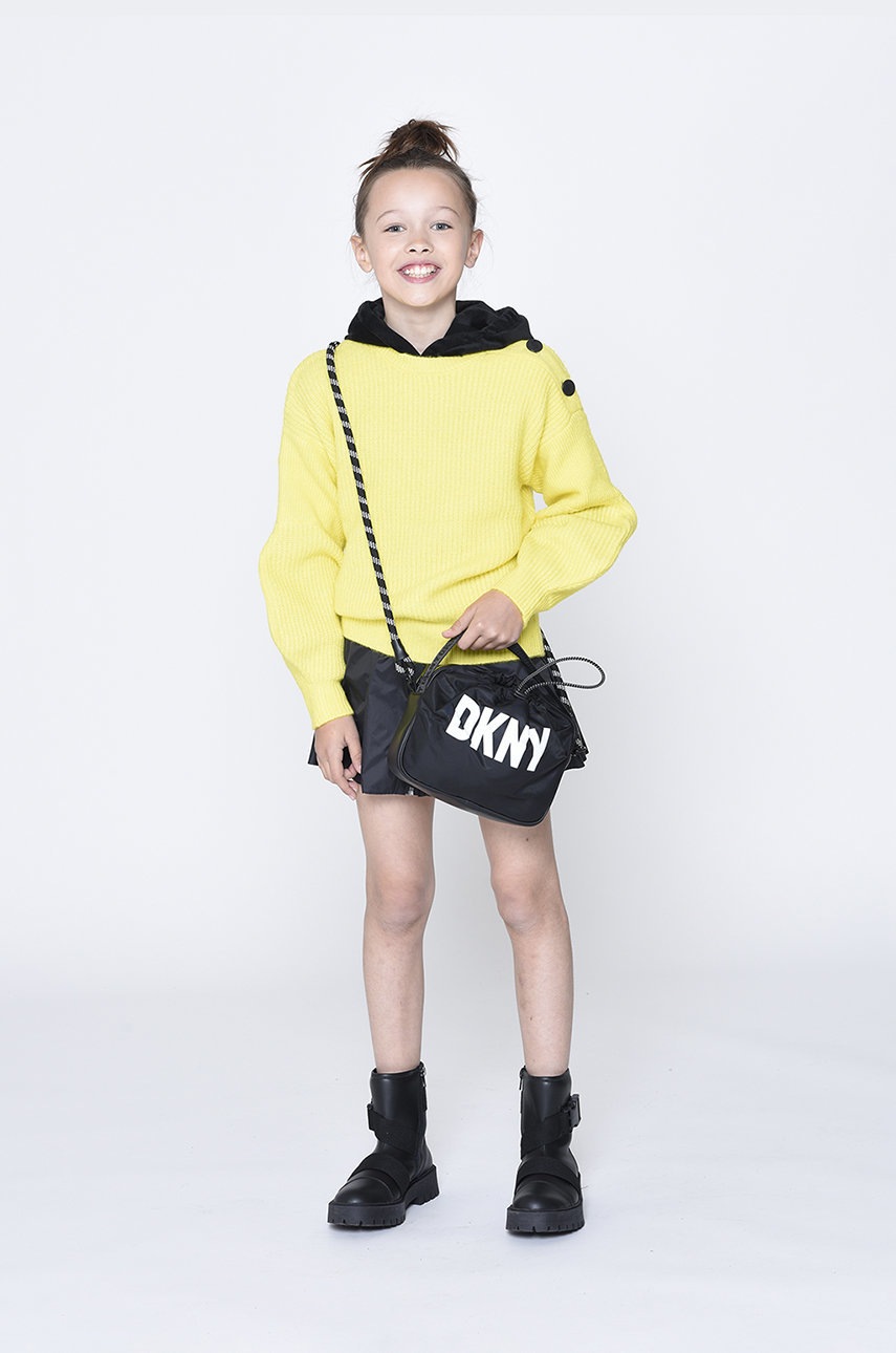

Детска чанта Dkny в черно, Черен