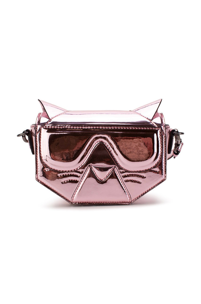 

Дитяча сумочка Karl Lagerfeld колір рожевий