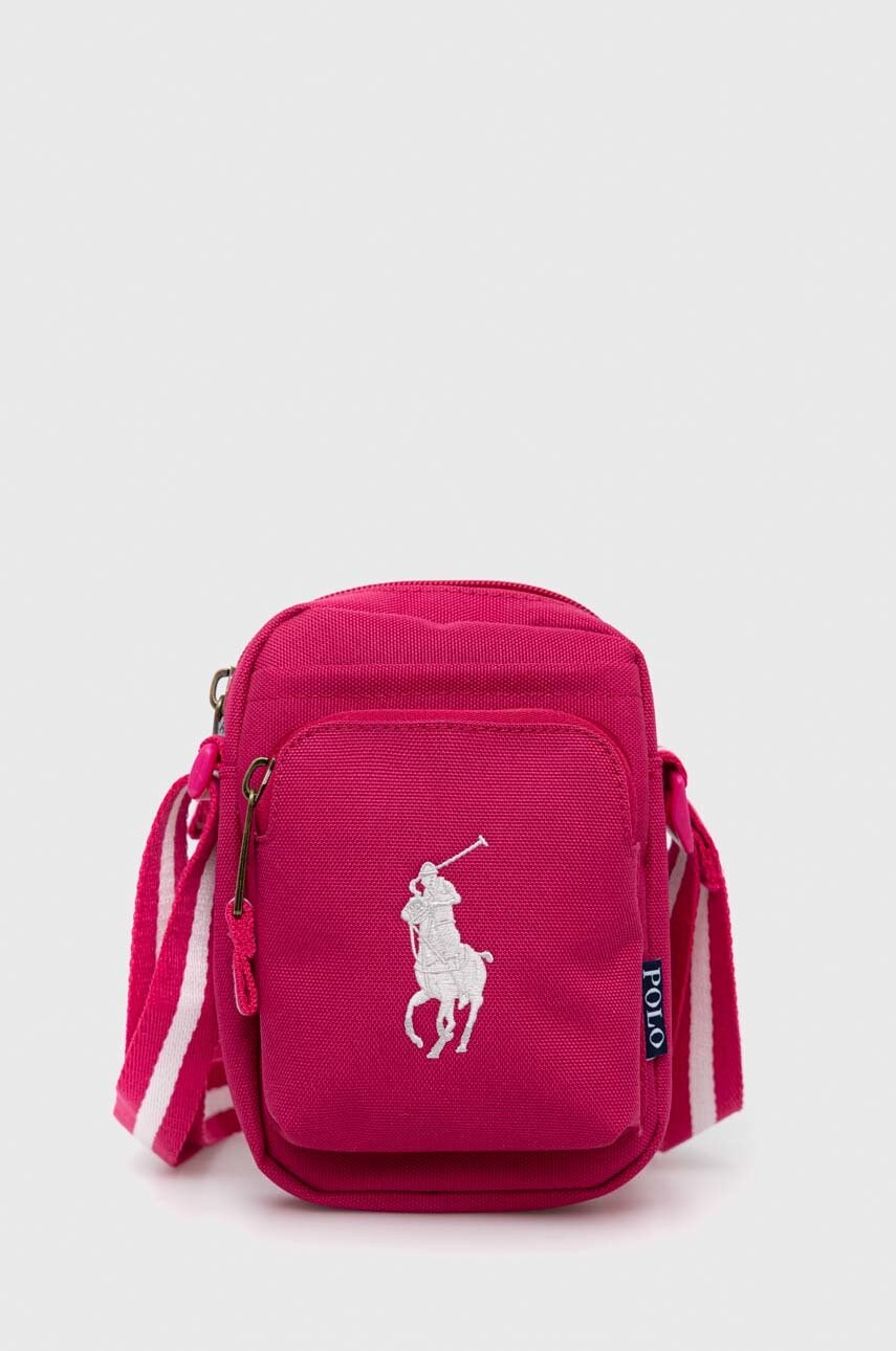 

Детская сумочка Polo Ralph Lauren цвет розовый