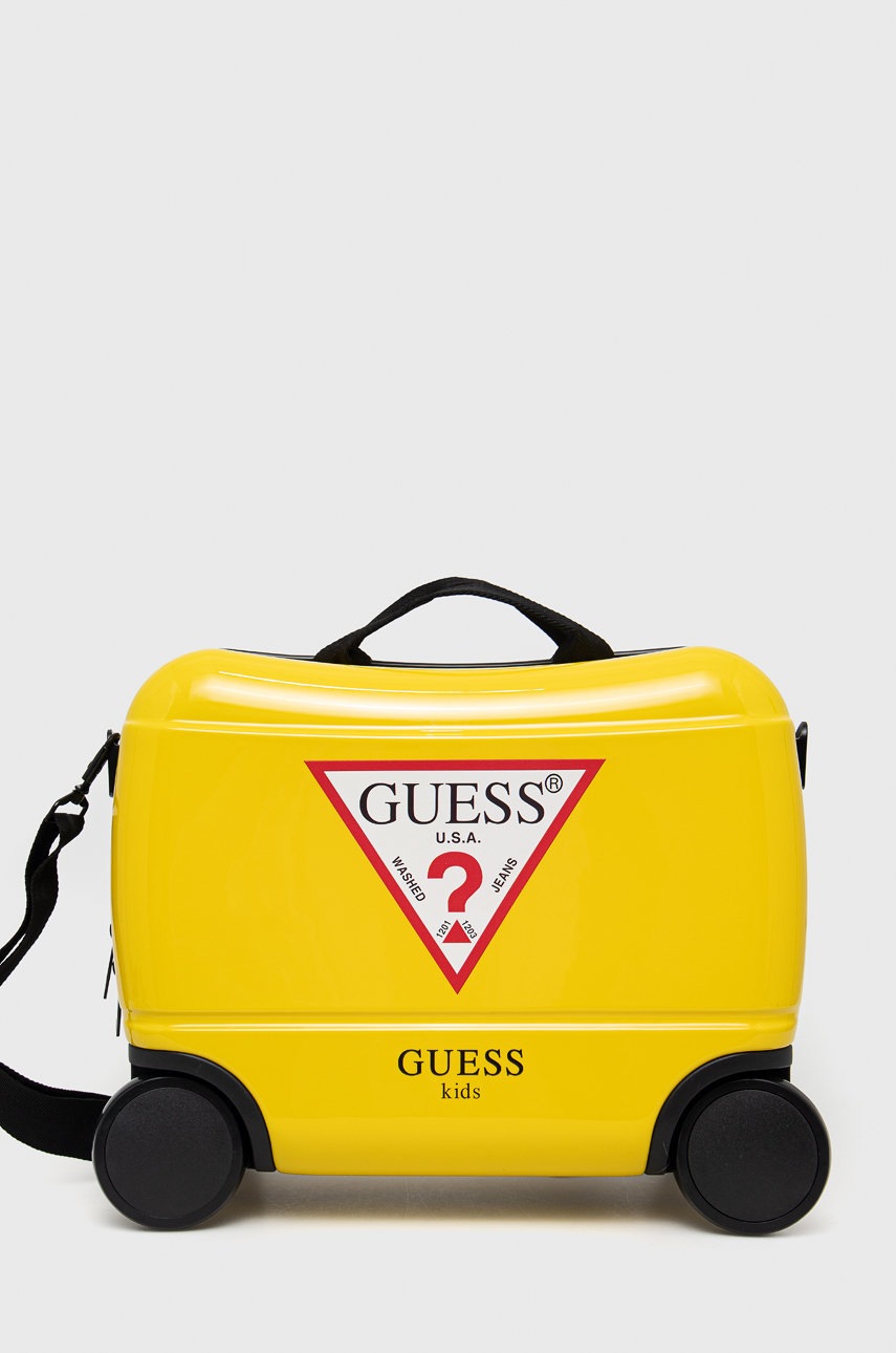 

Куфар Guess в жълто, Жълт