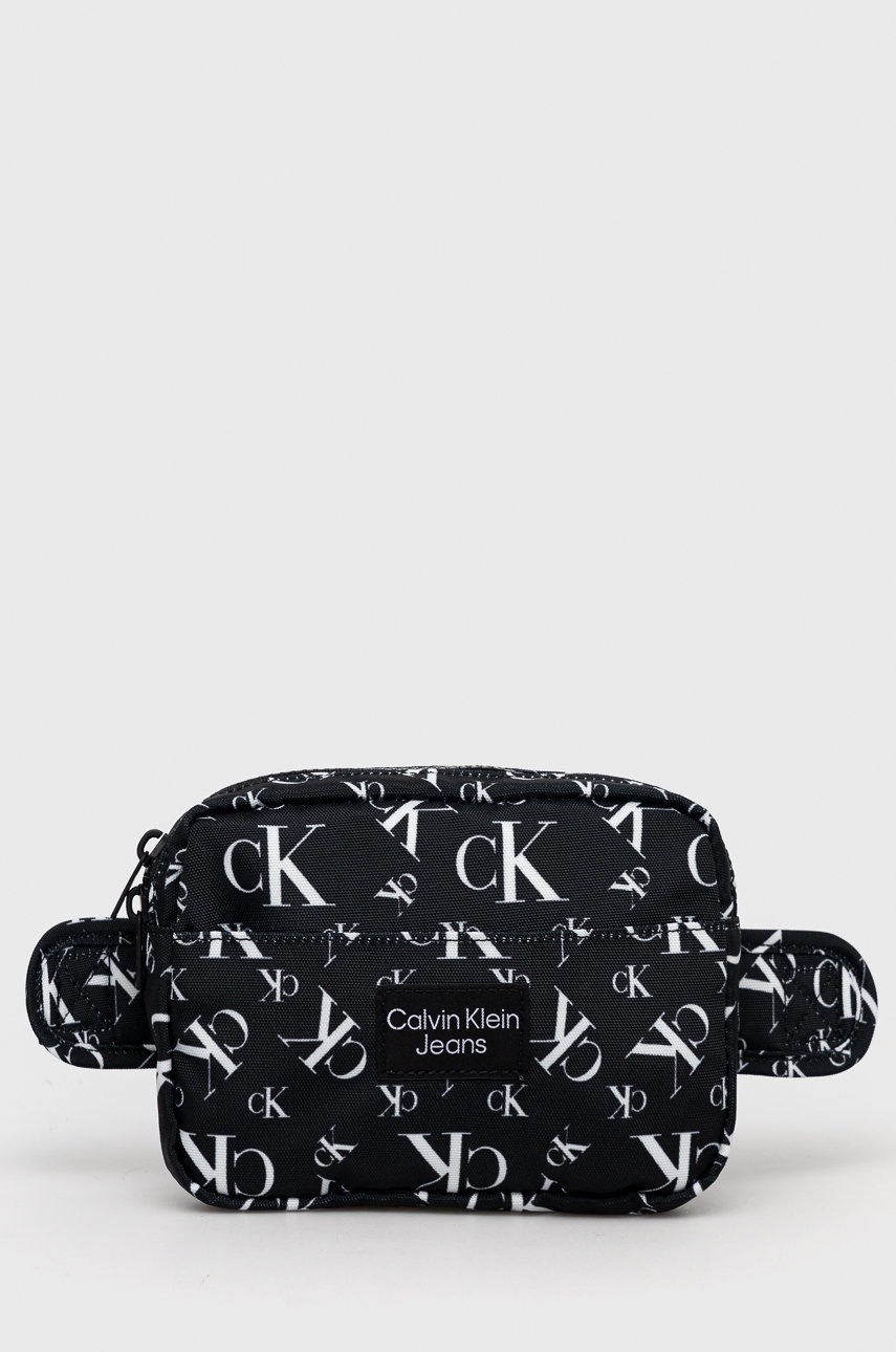 

Детска чанта за кръст Calvin Klein Jeans в черно, Черен