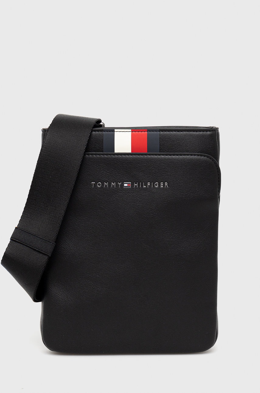 

Чанта през рамо Tommy Hilfiger в черно, Черен
