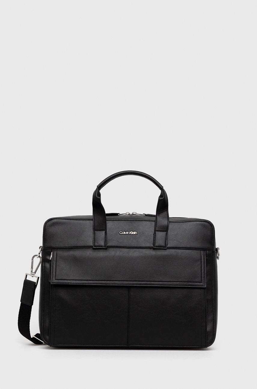 

Чанта Calvin Klein в черно, Черен