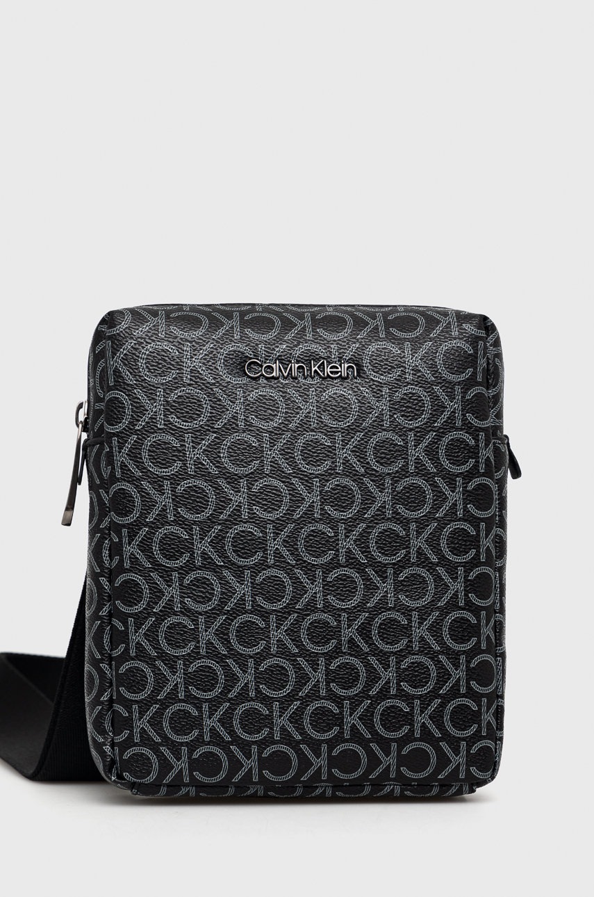 

Чанта през рамо Calvin Klein в черно, Черен