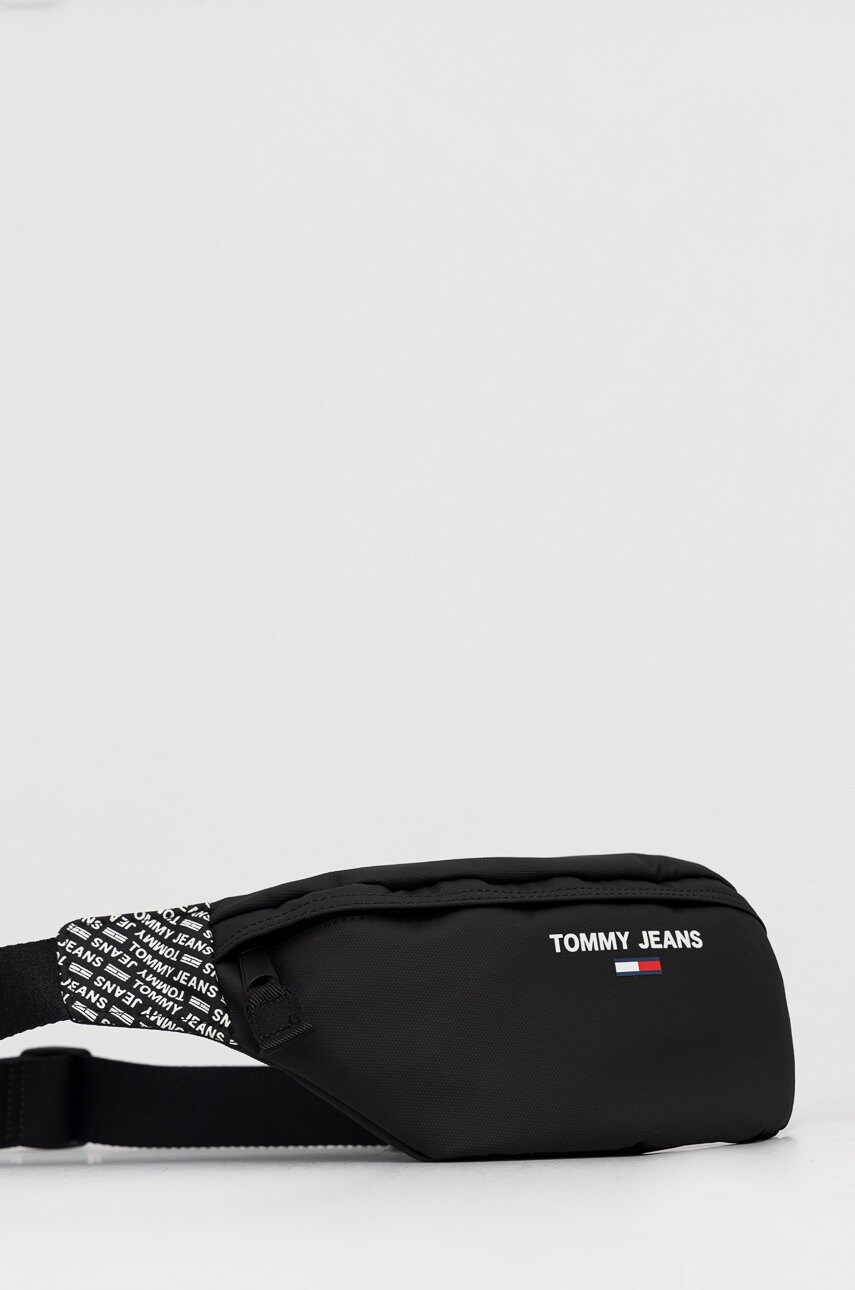 

Сумка на пояс Tommy Jeans колір чорний
