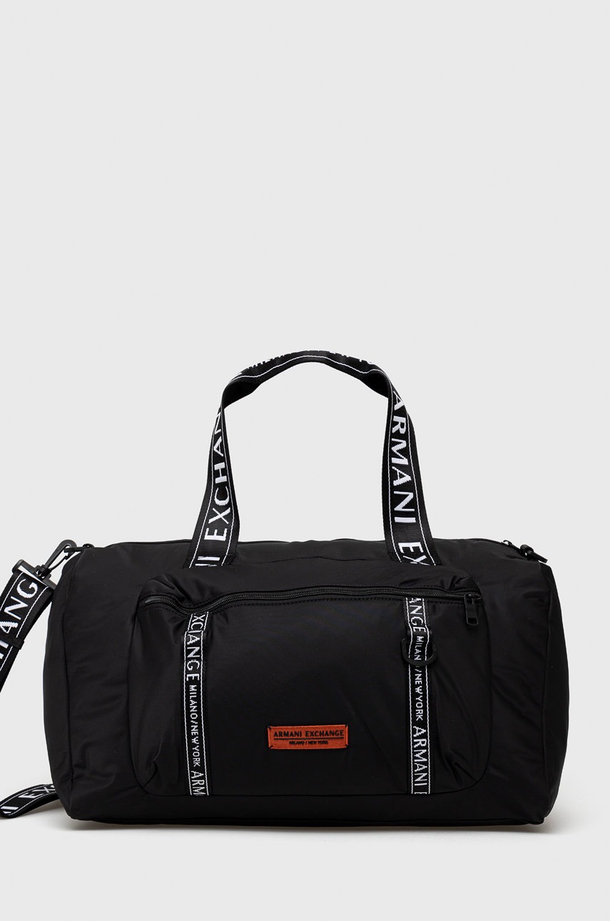 

Чанта Armani Exchange в черно, Черен