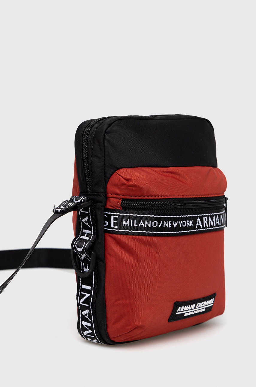 

Сумка Armani Exchange колір червоний