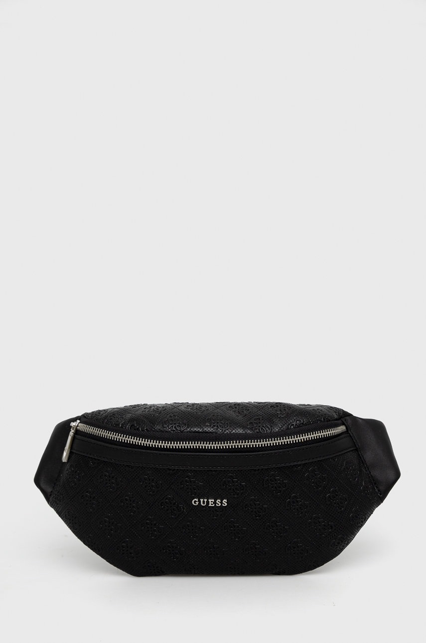 

Чанта за кръст Guess в черно, Черен