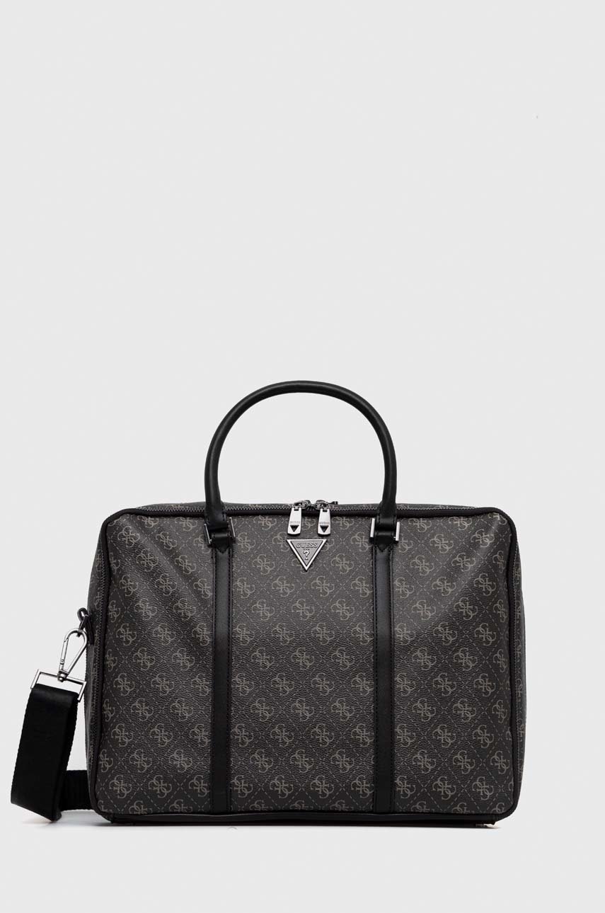 

Чанта Guess в черно, Черен