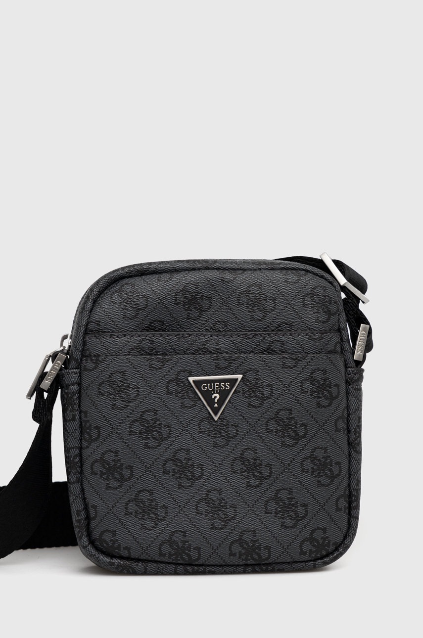 

Чанта през рамо Guess в сиво, Сив