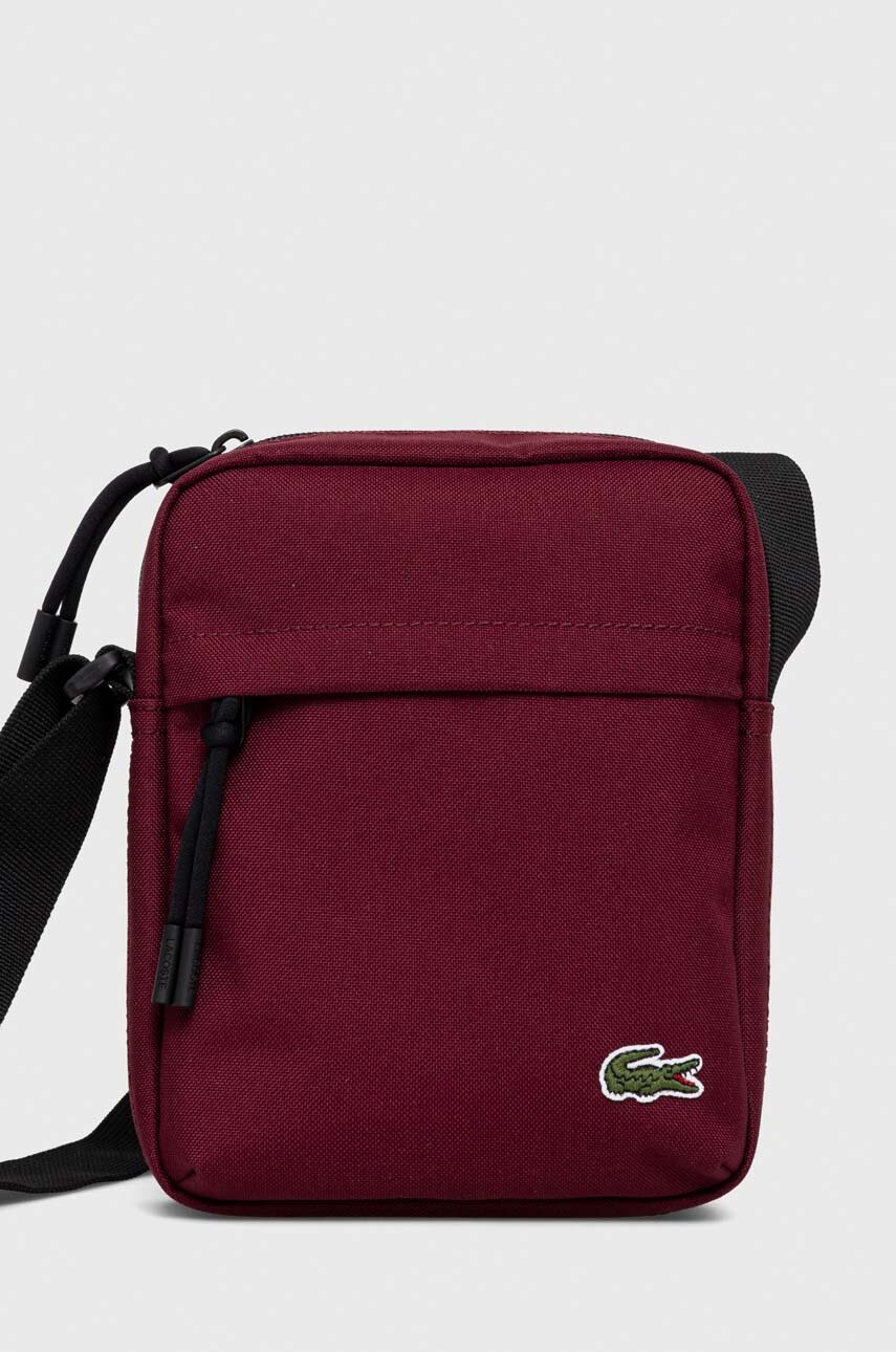 

Сумка Lacoste колір бордовий NH4102NE-992