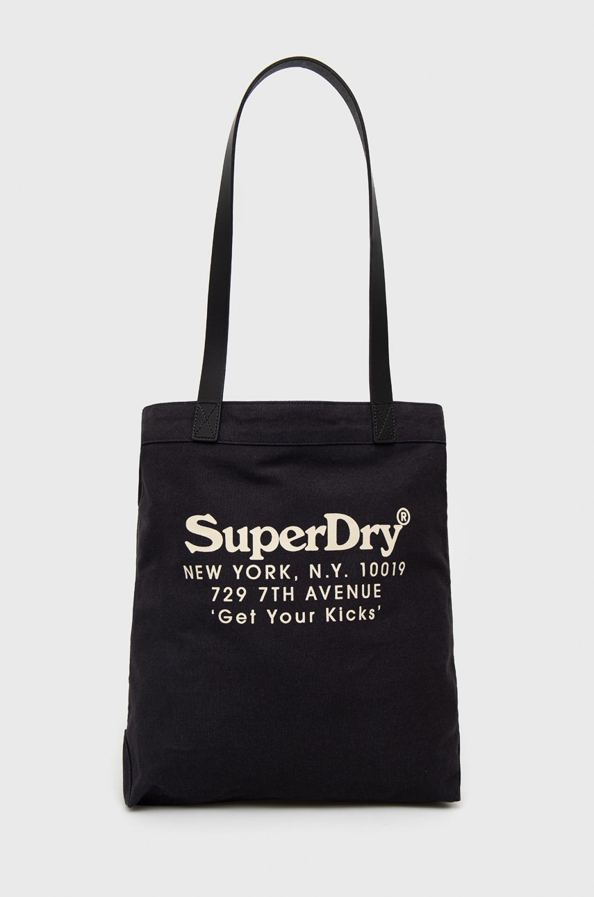 

Чанта Superdry в тъмносиньо, Тъмносин