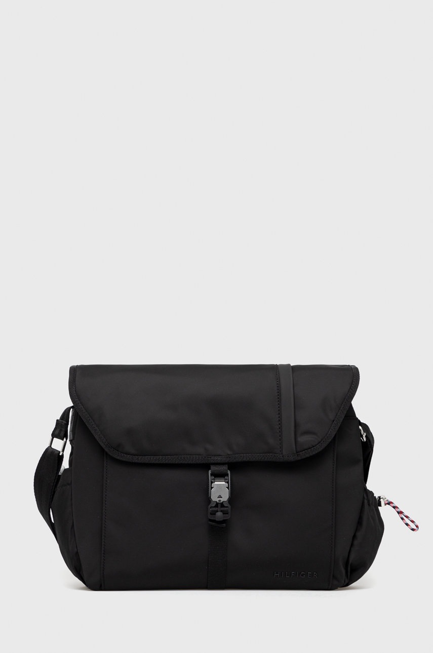 

Чанта Tommy Hilfiger в черно, Черен