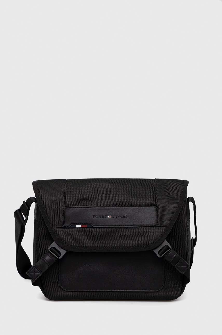 

Чанта Tommy Hilfiger в черно, Черен