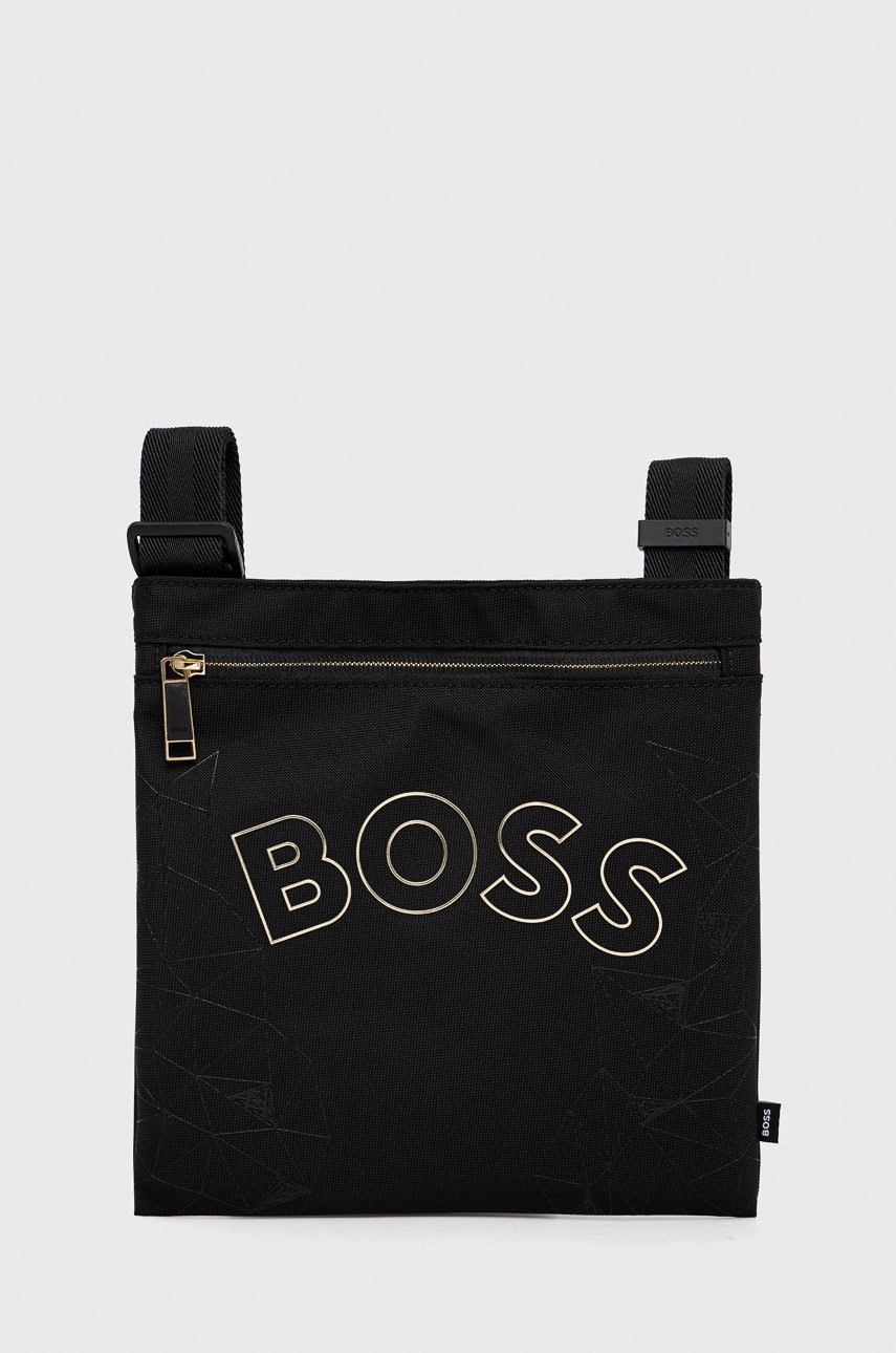 

Чанта през рамо BOSS в черно, Черен