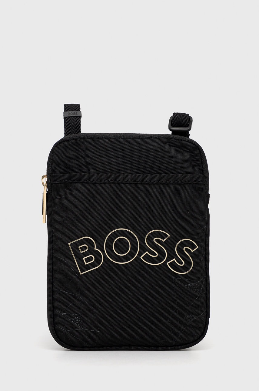 

Чанта през рамо BOSS в черно, Черен