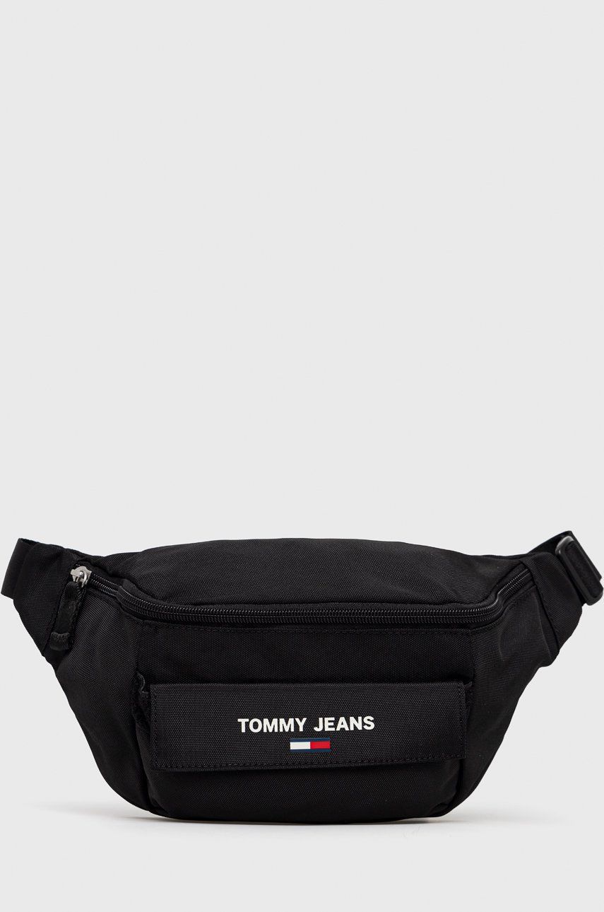 Tommy Jeans borseta culoarea negru answear.ro