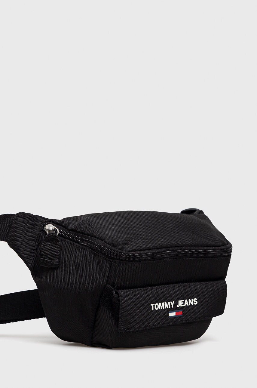 

Сумка на пояс Tommy Jeans колір чорний