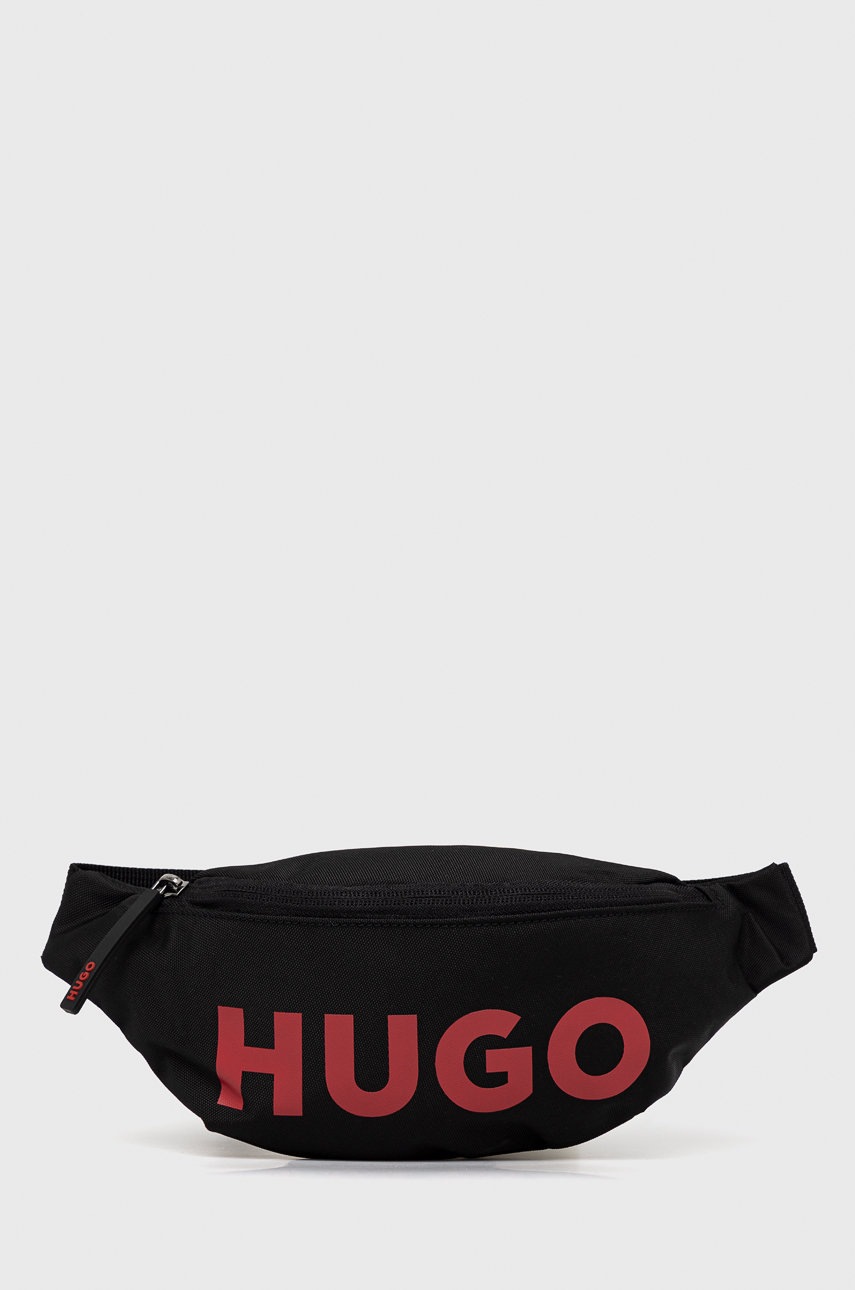 

Чанта за кръст HUGO в черно, Черен